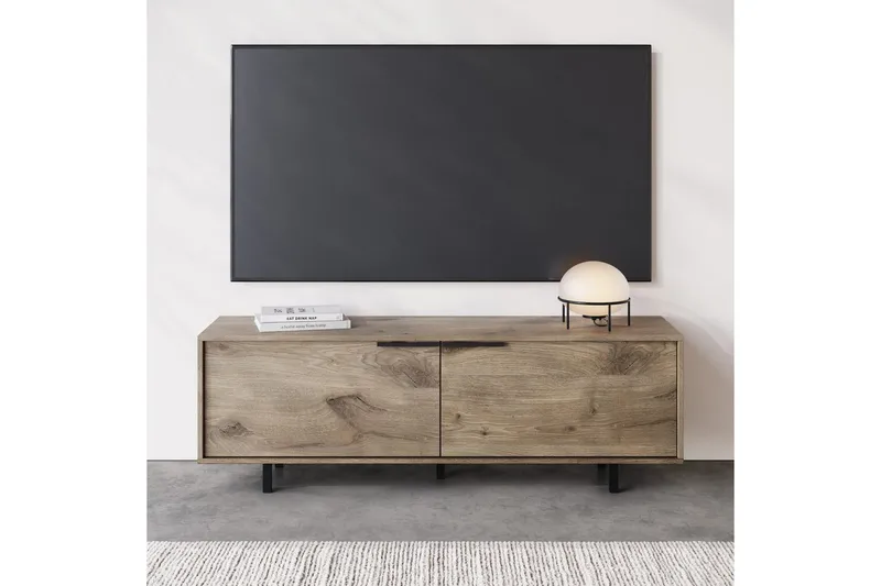 Lavskab Alberto 150x38x50 cm, Eg - 150x38x50 cm, Eg - Møbler - TV borde & mediemøbler - TV-borde