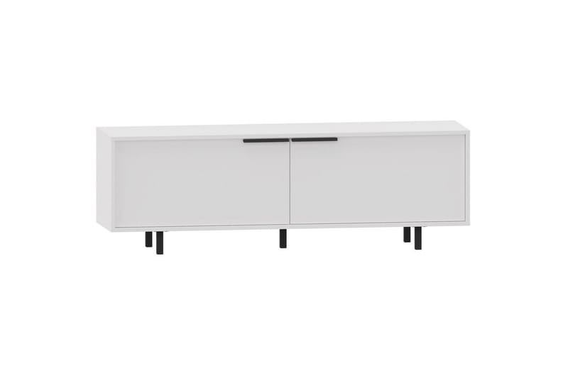 Lavskab Alberto 150x38x50 cm, Hvid, 150x38x50 cm, Hvid