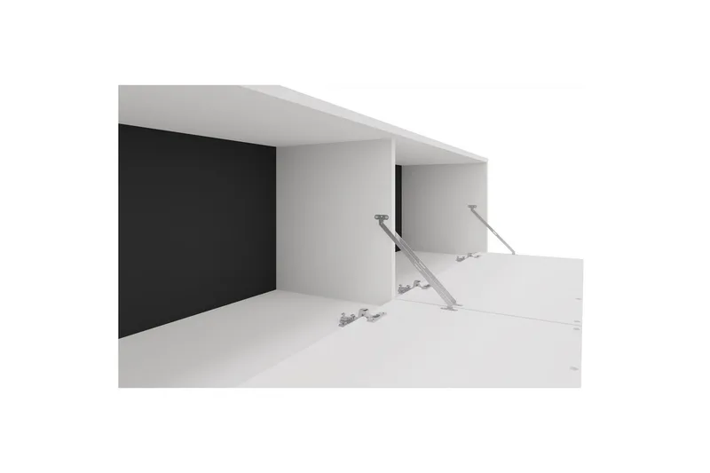 Lavskab Alberto 150x38x50 cm, Hvid - 150x38x50 cm, Hvid - Møbler - TV borde & mediemøbler - TV-borde