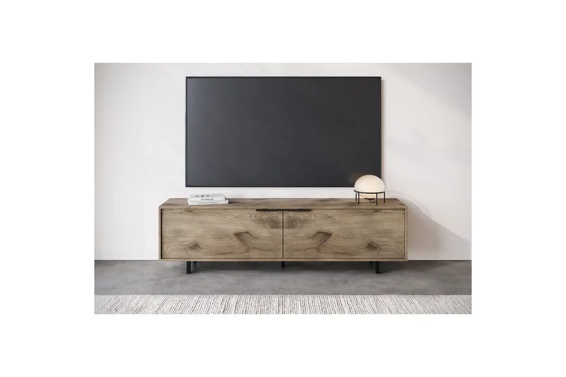 Lavskab Alberto 180x38x50 cm, Eg - 180x38x50 cm, Eg - Møbler - TV borde & mediemøbler - TV-borde