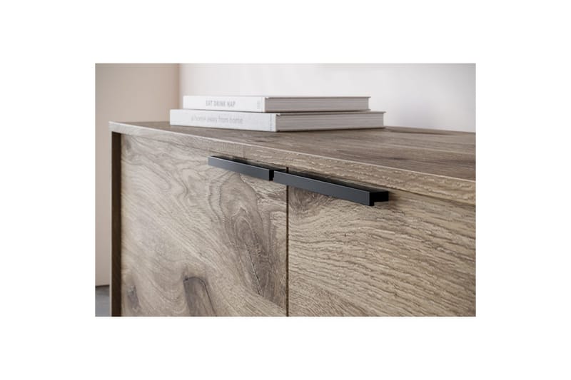 Lavskab Alberto 180x38x50 cm, Eg - 180x38x50 cm, Eg - Møbler - TV borde & mediemøbler - TV-borde