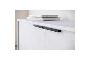Lavskab Alberto 180x38x50 cm, Hvid - 180x38x50 cm, Hvid - Møbler - TV borde & mediemøbler - TV-borde