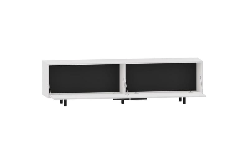 Lavskab Alberto 180x38x50 cm, Hvid - 180x38x50 cm, Hvid - Møbler - TV borde & mediemøbler - TV-borde