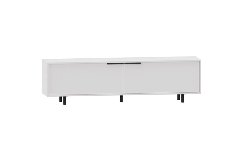 Lavskab Alberto 180x38x50 cm, Hvid - 180x38x50 cm, Hvid - Møbler - TV borde & mediemøbler - TV-borde