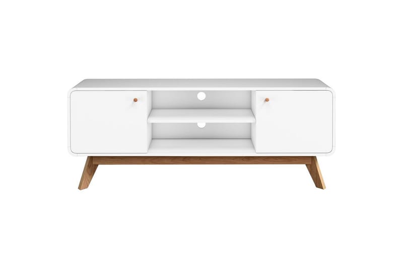 Lavskab Cassie 140x39x53 cm, Hvid/Hvid - 140x39x53 cm, Hvid/Hvid - Møbler - TV borde & mediemøbler - TV-borde