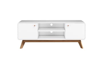Lavskab Cassie 140x39x53 cm, Hvid/Hvid - 140x39x53 cm, Hvid/Hvid - Møbler - TV borde & mediemøbler - TV-borde