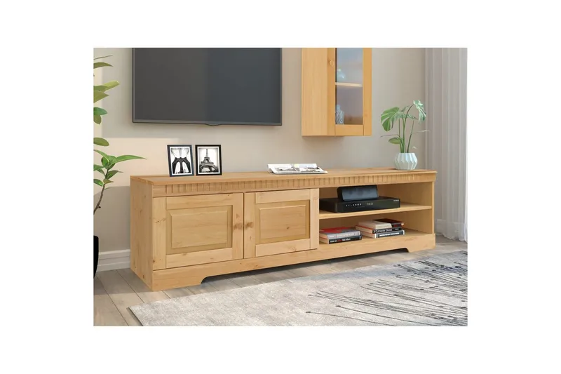 Lavskab Cubrix Bejdset/Voks, Bejdset/Voks