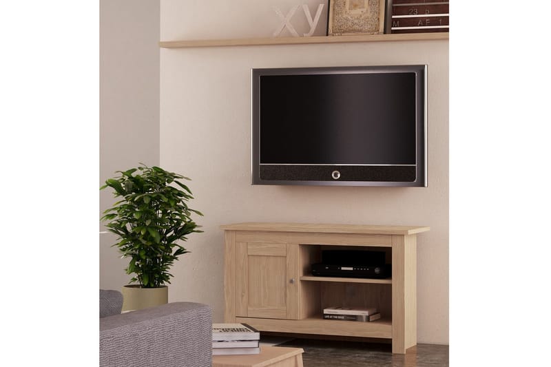 Lavskab Emerald 95x39x58 cm, Natur - 95x39x58 cm, Natur - Møbler - TV borde & mediemøbler - TV-borde
