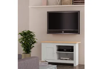 Lavskab Emerald 95x39x58 cm, Natur/Grå - 95x39x58 cm, Natur/Grå - Møbler - TV borde & mediemøbler - TV-borde