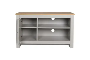 Lavskab Emerald 95x39x58 cm, Natur/Grå - 95x39x58 cm, Natur/Grå - Møbler - TV borde & mediemøbler - TV-borde