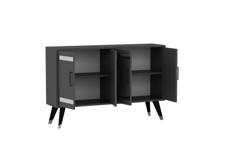 lda Tv-bænk 120 cm - Antracit - Møbler - TV borde & mediemøbler - TV-borde