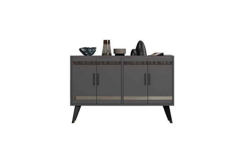lda Tv-bænk 120 cm - Antracit - Møbler - TV borde & mediemøbler - TV-borde