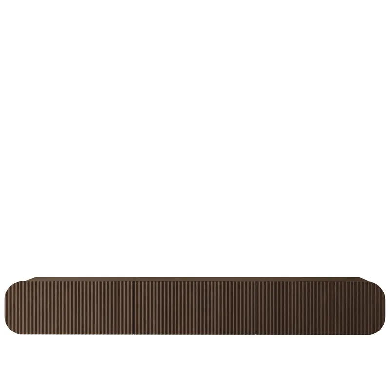 Lerva TV-bænk 239 cm, Brun