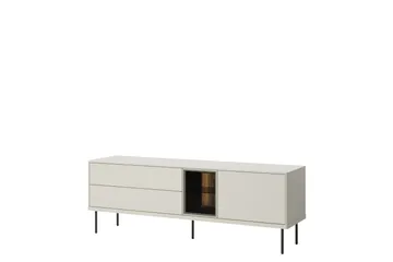 Levisa TV-bænk 161x41 cm - Beige - Møbler - TV borde & mediemøbler - TV-borde