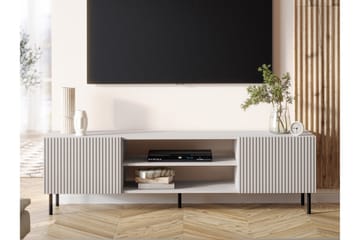 Lionel Gulvstående TV-bænk 181 cm med Opbevaring i Lyst Træ - Beige - Møbler - TV borde & mediemøbler - TV-borde