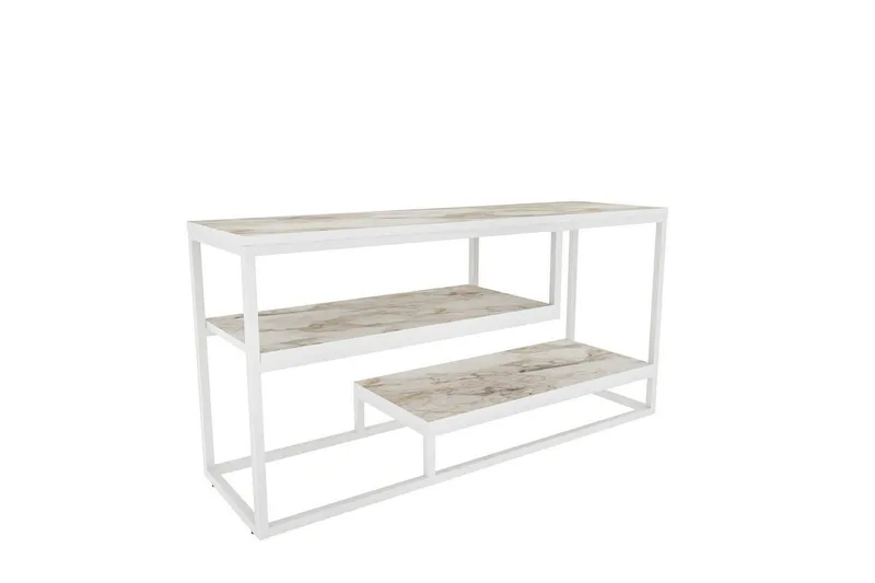 Lorin TV-bænk 120 cm, Hvid