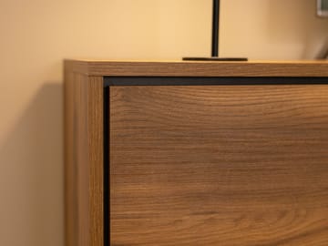 Lorvenn TV-bænk 190 cm - Brun/Sort - Møbler - TV borde & mediemøbler - TV-borde
