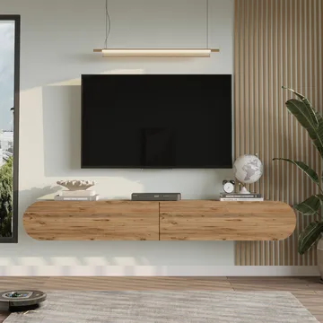 Lumina TV-bænk 180x29,5x31,6 cm - atlantic fyr - Møbler - TV borde & mediemøbler - TV-borde