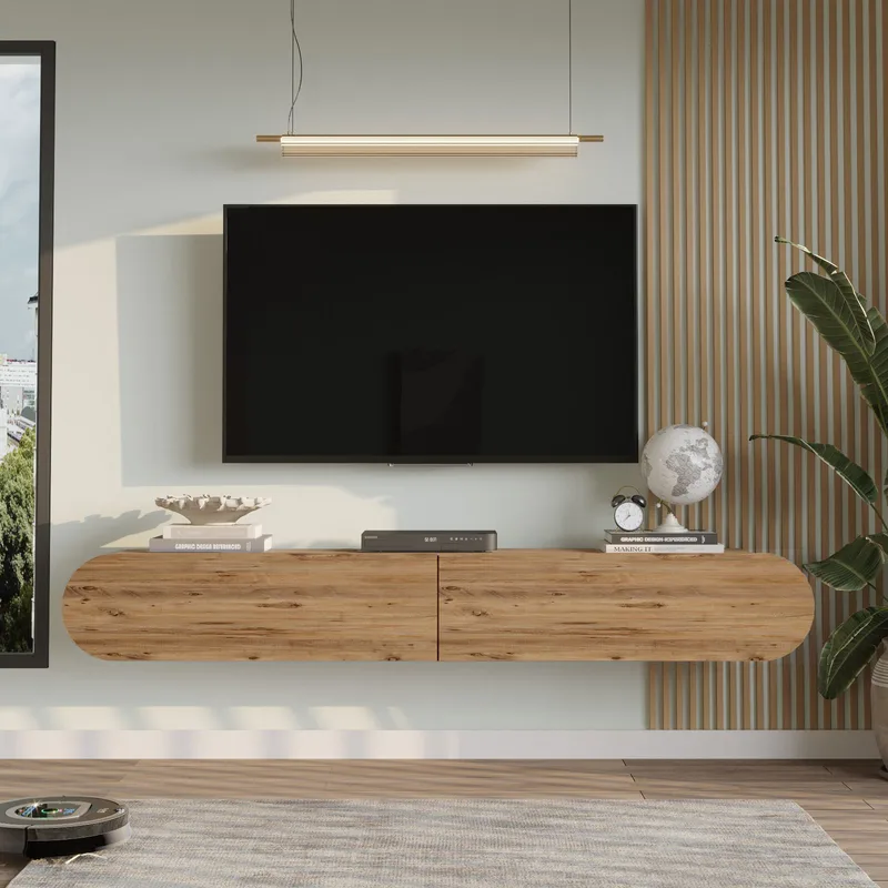 Lumina TV-bænk 180x29,5x31,6 cm - atlantic fyr - Møbler - TV borde & mediemøbler - TV-borde