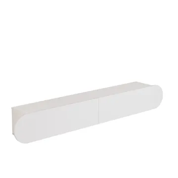 Lumina TV-bænk 180x29,5x31,6 cm - Hvid - Møbler - TV borde & mediemøbler - TV-borde