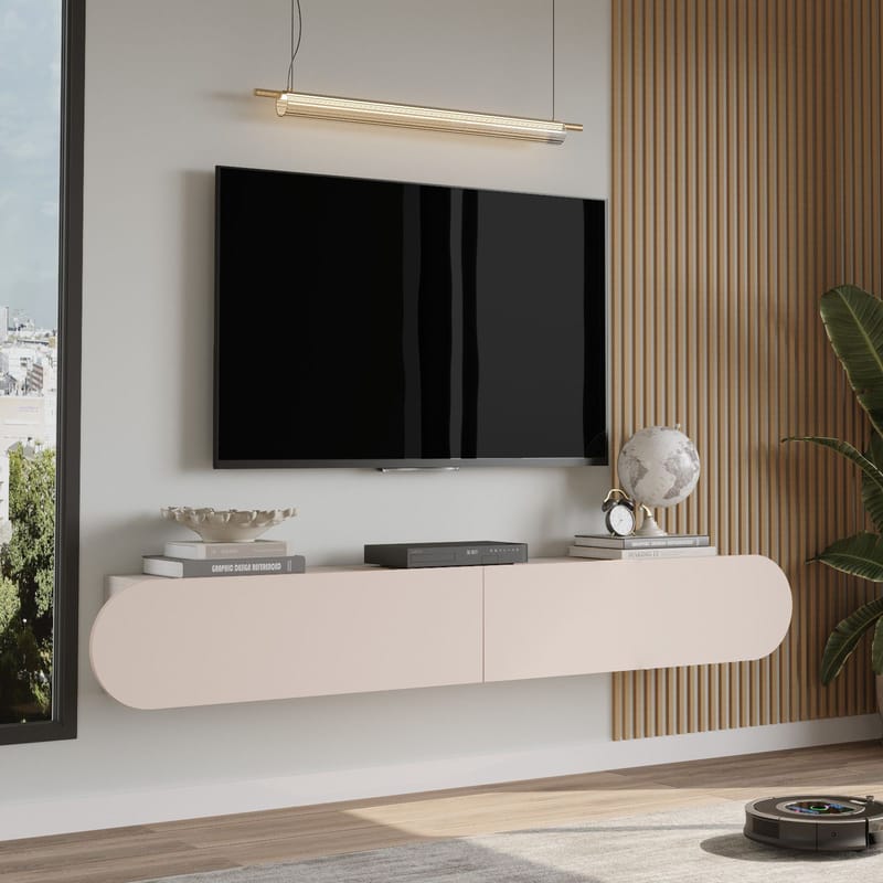 Lumina TV-bænk 180x29,5x31,6 cm - Sand - Møbler - TV borde & mediemøbler - TV-borde