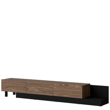 Lungö TV-bænk 320 cm - brun og sort - Møbler - TV borde & mediemøbler - TV-borde