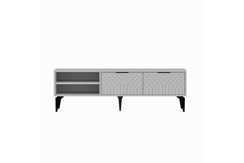 Lyven Tv-bænk 160 cm - Hvid - Møbler - TV borde & mediemøbler - TV-borde