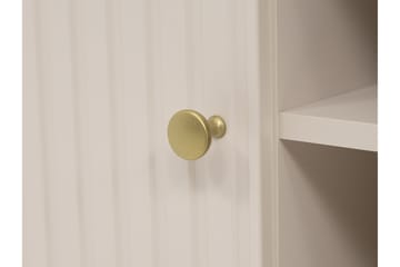 Maggio Gulvstående TV-bænk 175 cm med Opbevaring i Malet Træ - Beige - Møbler - TV borde & mediemøbler - TV-borde