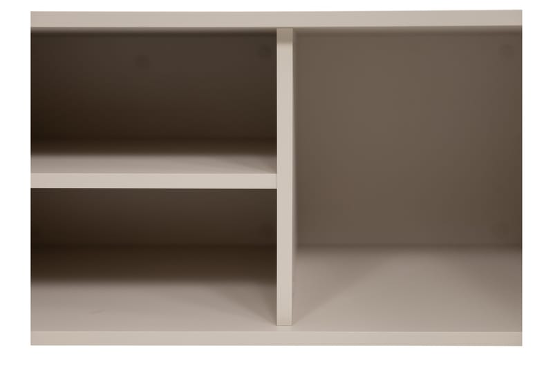 Maggio Gulvstående TV-bænk 175 cm med Opbevaring i Malet Træ - Beige - Møbler - TV borde & mediemøbler - TV-borde