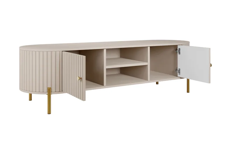 Maggio TV-bænk 175x43 cm - Beige - Møbler - TV borde & mediemøbler - TV-borde