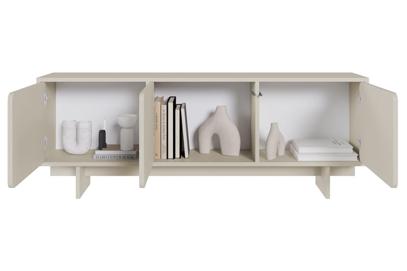 Marinport TV-bænk 150 cm - Beige - Møbler - TV borde & mediemøbler - TV-borde