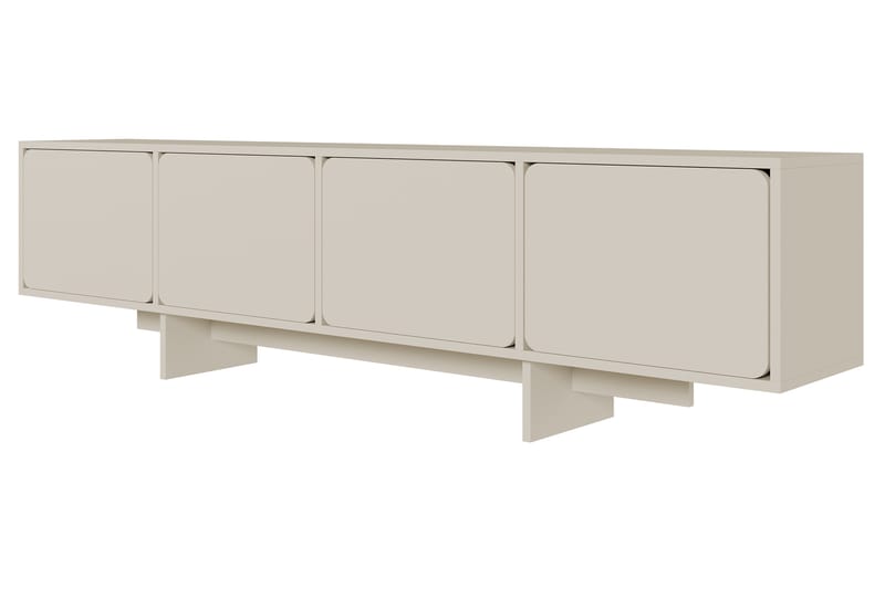 Marinport TV-bænk 200 cm - Beige - Møbler - TV borde & mediemøbler - TV-borde