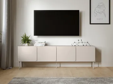 Marros TV-bord 200 cm - Beige - Møbler - TV borde & mediemøbler - TV-borde