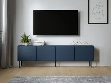 Marros TV-bord 200 cm - Blå - Møbler - TV borde & mediemøbler - TV-borde