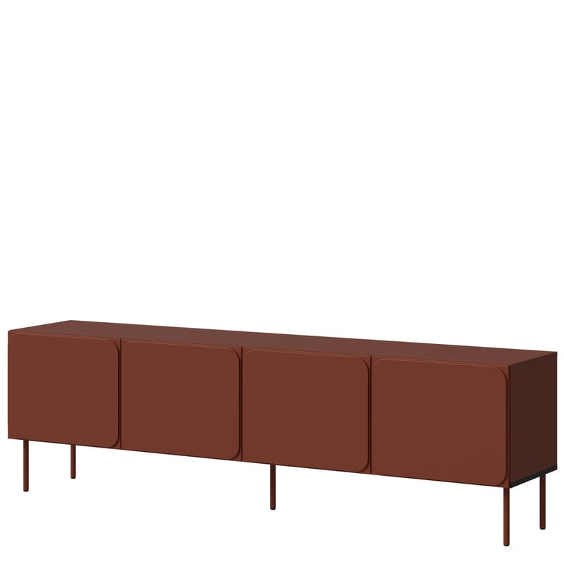Marros TV-bord 200 cm, Toscansk rød
