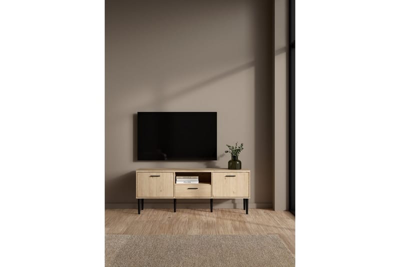 Matsuki TV-bænk 148 cm - Natur - Møbler - TV borde & mediemøbler - TV-borde
