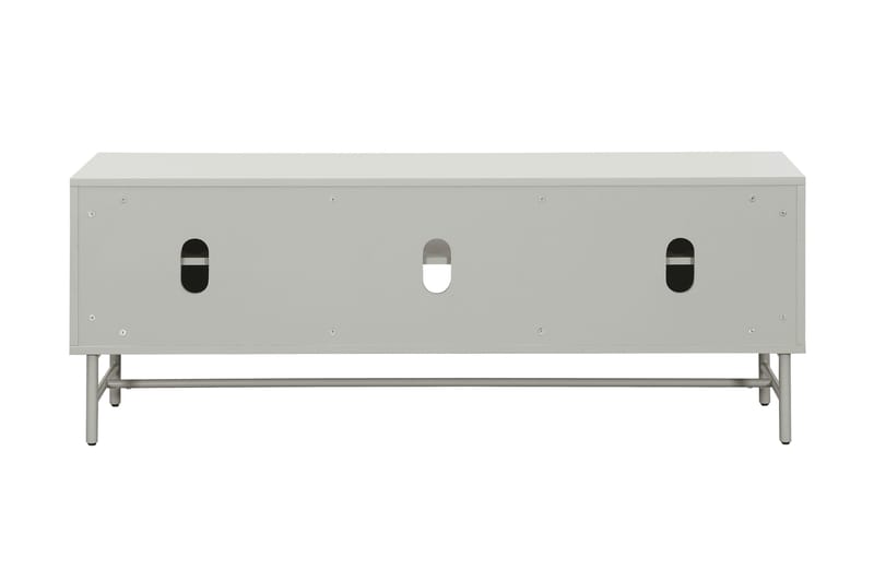 Matterhorn Smal TV-bænk med opbevaring 40 cm dyb 157 cm bred 58 cm høj - Beige - Møbler - TV borde & mediemøbler - TV-borde