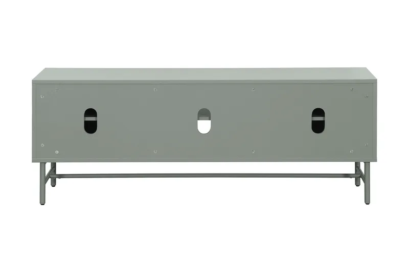 Matterhorn Smal TV-bænk med opbevaring 40 cm dyb 157 cm bred 58 cm høj - Grøn - Møbler - TV borde & mediemøbler - TV-borde