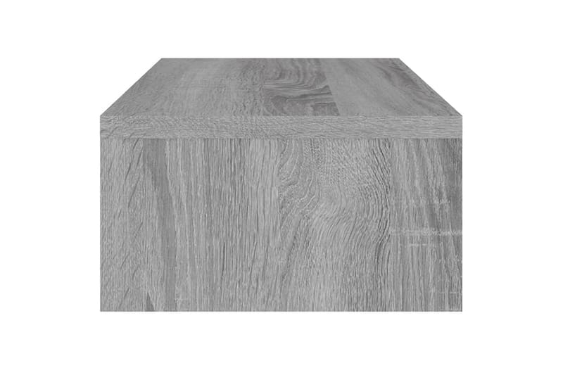 beBasic skærmstander 42x24x13 cm konstrueret træ grå sonoma-eg - GrÃ¥ - Møbler - TV borde & mediemøbler - Mediestativ & vægbeslag