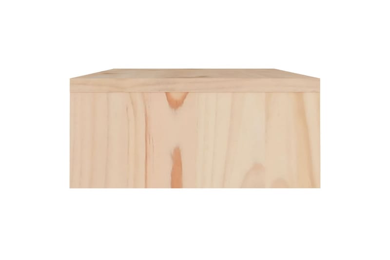 beBasic skærmstander 60x24x10,5 cm massivt fyrretræ - Brun - Møbler - TV borde & mediemøbler - Mediestativ & vægbeslag