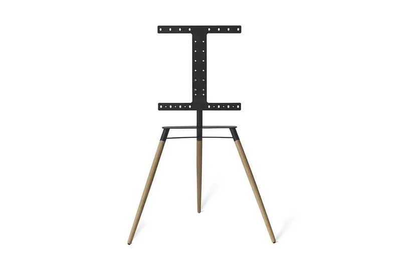 TV-gulvstativ Bülow BS19, Brun||Sort