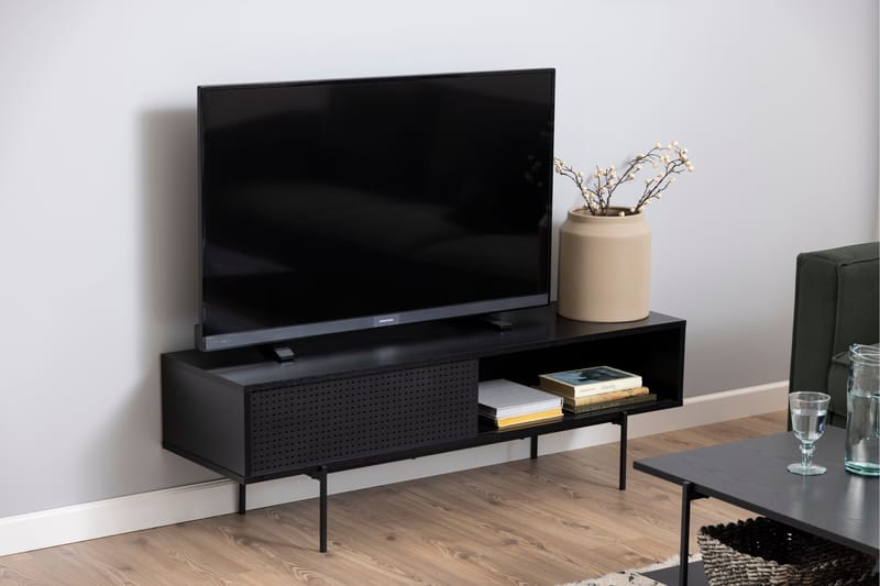 Mehoopany TV-bord 40 cm - Sort - TV-borde