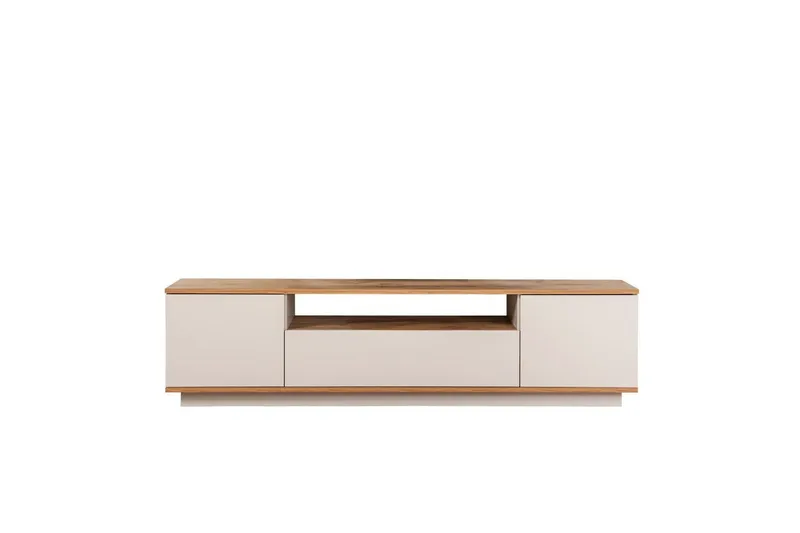 Meni Tv-bænk 180 cm - Natur/Gul - Møbler - TV borde & mediemøbler - TV-borde