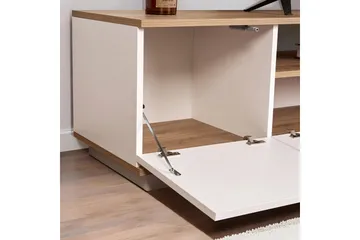 Meni Tv-bænk 180 cm - Natur/Hvid - Møbler - TV borde & mediemøbler - TV-borde