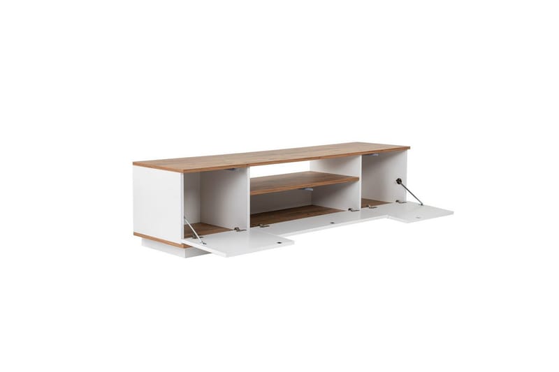 Meni Tv-bænk 180 cm - Natur/Hvid - Møbler - TV borde & mediemøbler - TV-borde