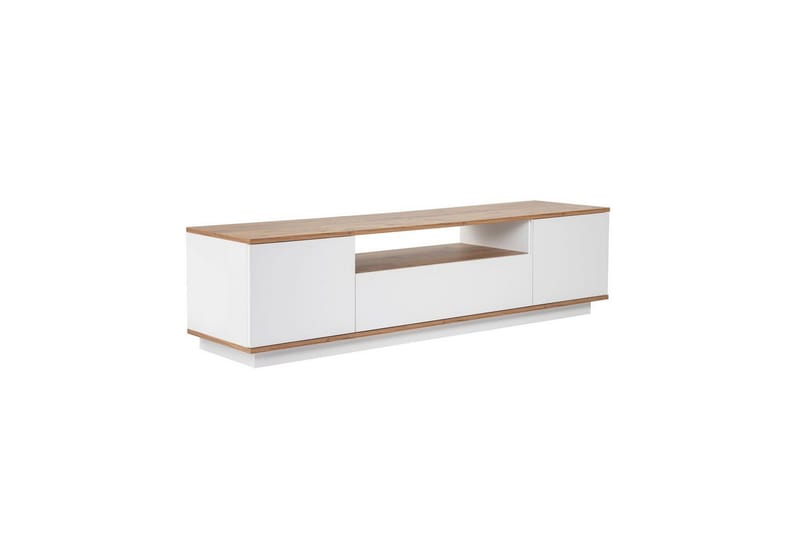 Meni Tv-bænk 180 cm - Natur/Hvid - Møbler - TV borde & mediemøbler - TV-borde