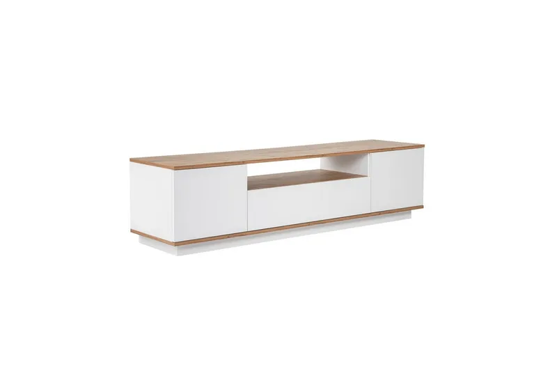 Meni Tv-bænk 180 cm - Natur/Hvid - Møbler - TV borde & mediemøbler - TV-borde