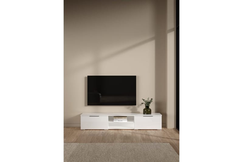 Miwa TV-stativ 33 cm - Hvid - Møbler - TV borde & mediemøbler - Mediestativ & vægbeslag