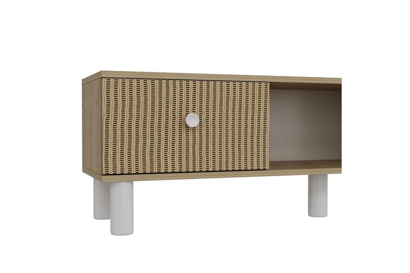 Mono tv-bænk 150 cm - Brun/Rødbrunt træ - Møbler - TV borde & mediemøbler - TV-borde
