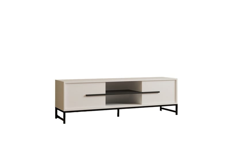 Mono tv-bænk 160 cm - Hvid - Møbler - TV borde & mediemøbler - TV-borde